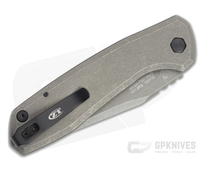 Zero Tolerance 0512OL Auto - Olive Micarta - Working Finish CruWear