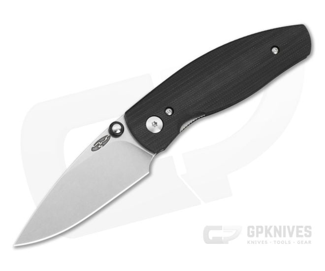 TRM Neutron 2 Jet Black G10 3D MagnaCut Liner Lock Knife (3.00" Blade) - TRM-051