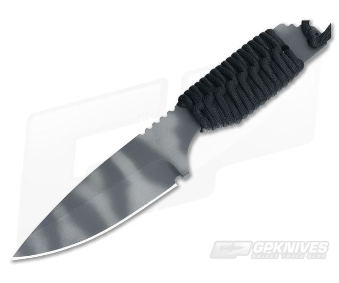 Strider SA-L Black Cord Wrap Tigerstriped CPM-D2 - SK-051