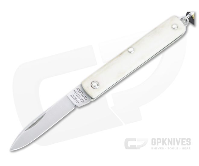 Great Eastern Cutlery #05 PPP Keychain Knife Pen Blade Sambar Stag Slip Joint Folder 052121-SS-29 - GEC-052121-SS-29