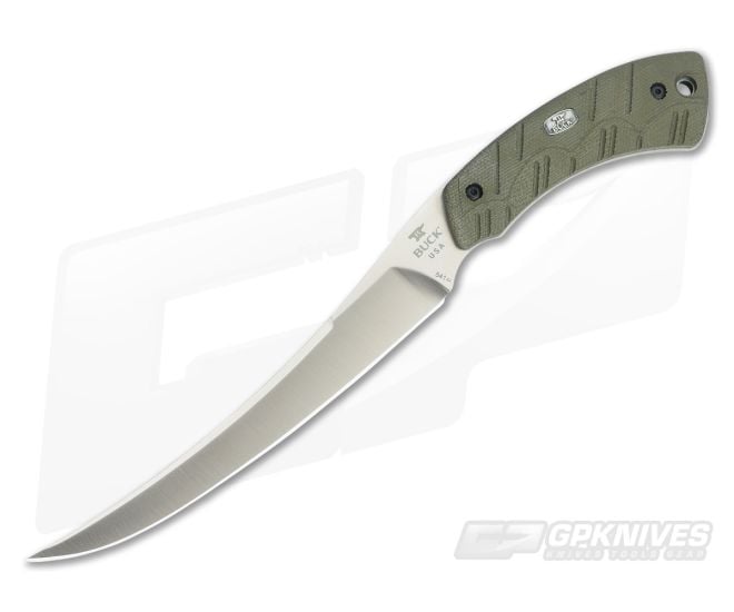 Buck Open Season Boning Knife Pro Series OD Green Micarta S35VN 0541ODS - BU-0541ODS