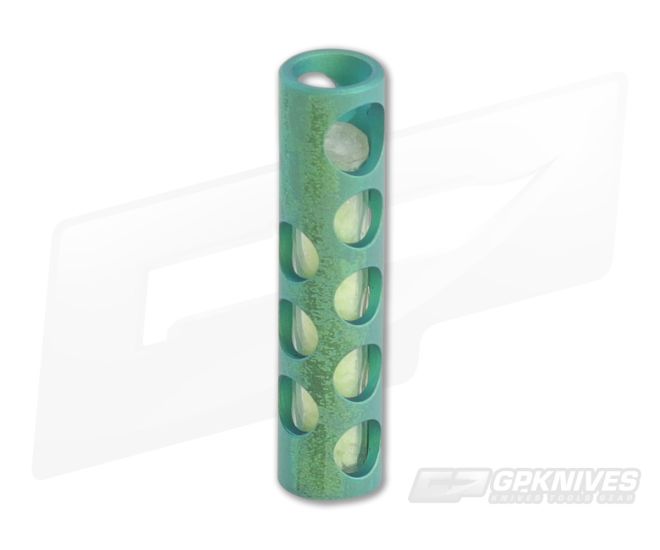 Ti Survival Titanium Glow Lantern Lanyard Fob Lady Liberty Finish - TS-054