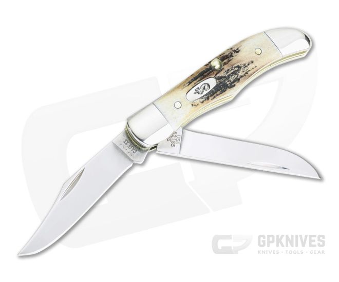 Case Pocket Hunter Two-Blade Genuine Stag 05621 - CA-05621