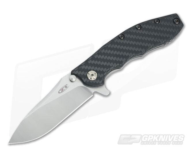 Zero Tolerance 0562CF Hinderer 20CV Slicer Carbon Fiber Flipper - ZT-0562CF