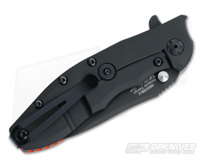 Zero Tolerance ZT 0562ORBLK Orange G10 Handle with Black DLC Blade