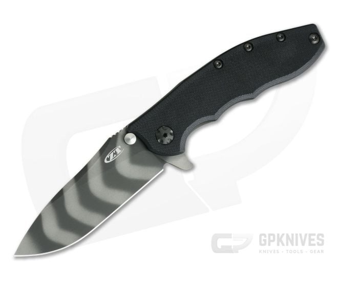 Zero Tolerance ZT 0562TS Black G10 Handle Tiger Stripe DLC 20CV Flipper - ZT-0562TS