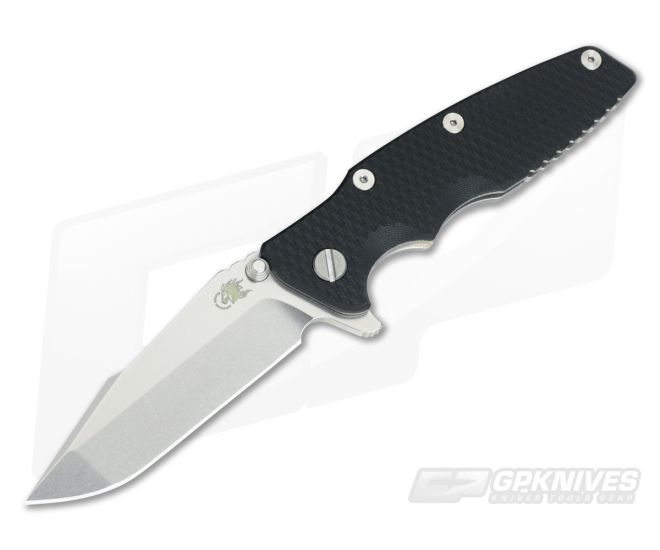 Hinderer Eklipse Gen2 Harpoon Spanto 20CV Stonewash Black G10 - HK-0563
