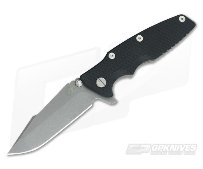 Hinderer Eklipse Gen2 Harpoon Spanto 20CV Working Finish Black G10 - HK-0566
