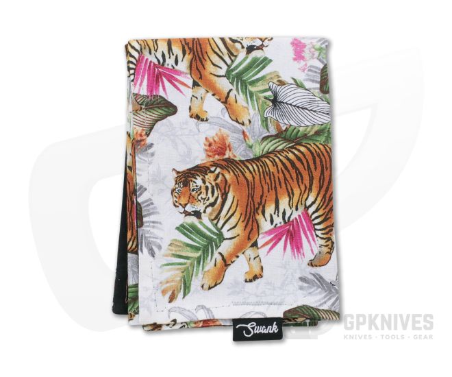 SwankHanks Tropical Tiger Cotton and Microsuede Hank - SH-057