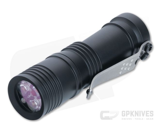 Laulima Metal Craft Ion Flashlight Black Armor Cerakote Aluminum 4000K Neutral White LED LMC-057 - LMC-057