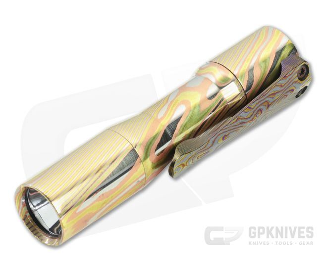 CWF Mini Arc Mokume Flashlight (4000K) - CWF-059