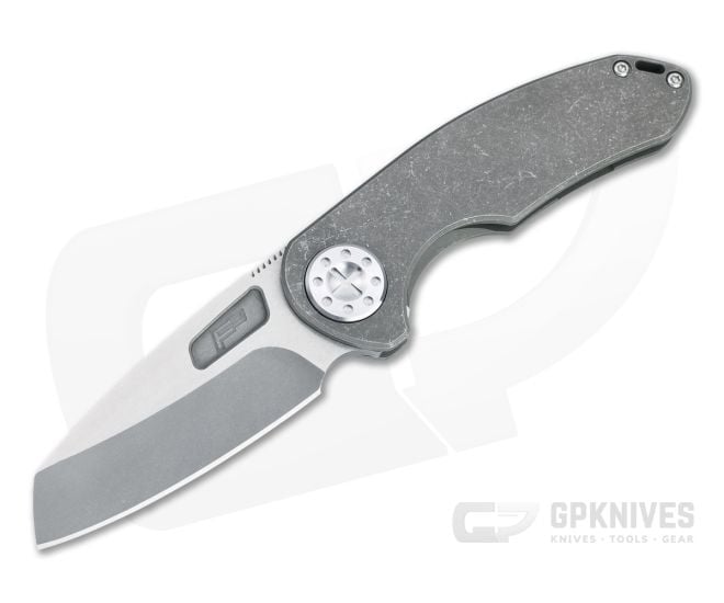 Curtiss Knives F3 Medium Two-Tone XHP Wharncliffe Non-Flipper Standard Slim Folder - CK-05