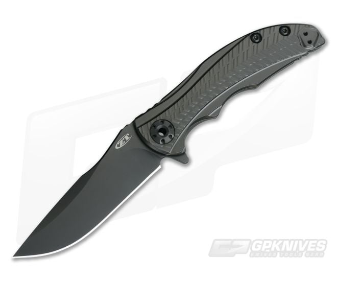 Zero Tolerance 0609BLK Sprint Run Black S35VN KVT Frame Lock Flipper - ZT-0609BLK