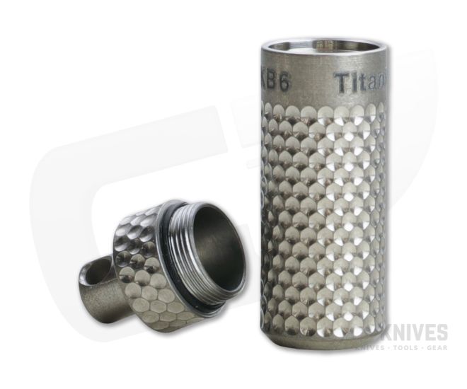 Maratac Piccolo Dimpled Titanium Capsule - MAR-060