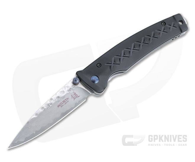 MCusta Tsuchi Japanese Bushi Sword Black Aluminum Damascus VG10 - MC-0161D