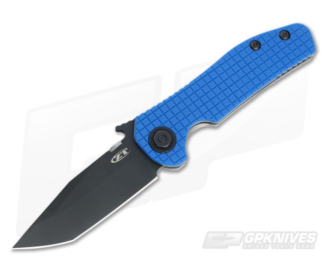 Zero Tolerance 0620 with Custom Blue Grid G10 Scale - ZT-0620-002