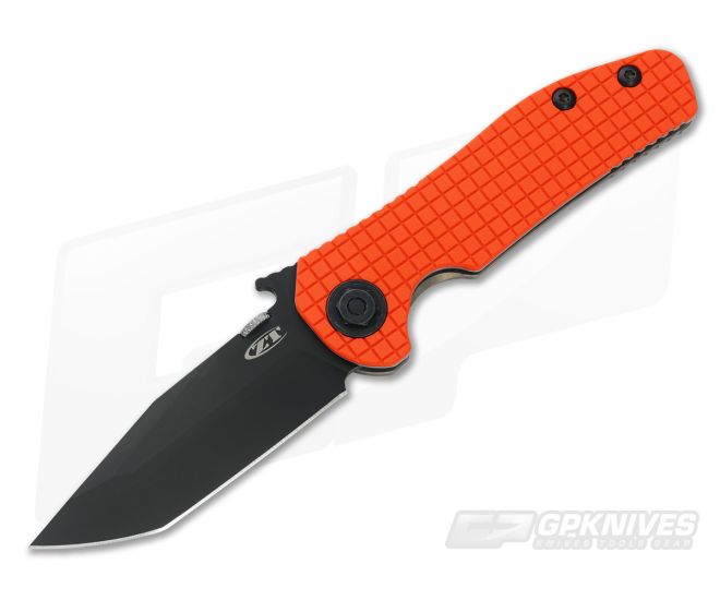 Zero Tolerance 0620 with Custom Orange Grid G10 Scale - ZT-0620-003