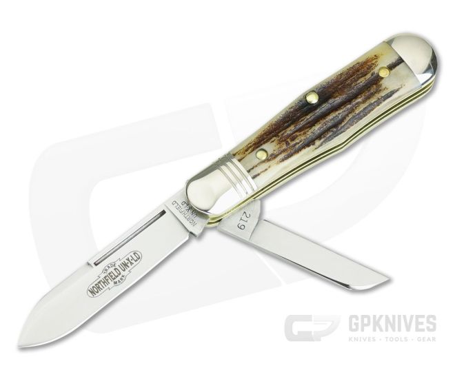 Northfield UN-X-LD #06 Pemberton Two-Blade Sambar Stag 02 - GEC-062219-SS-02