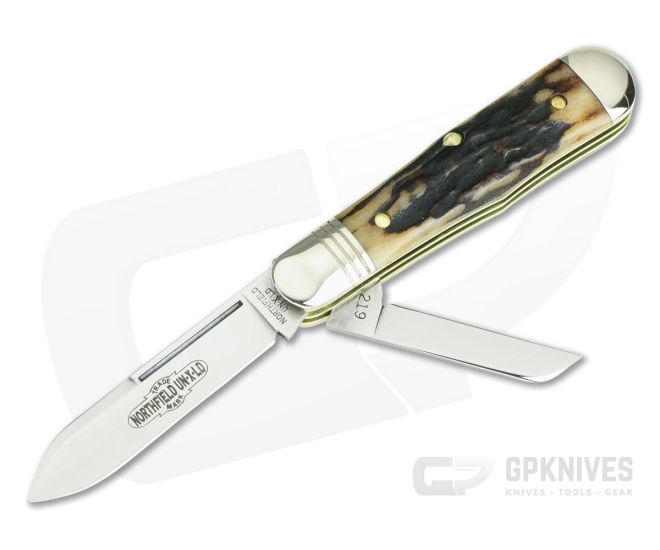 Northfield UN-X-LD #06 Pemberton Two-Blade Sambar Stag 04 - GEC-062219-SS-04