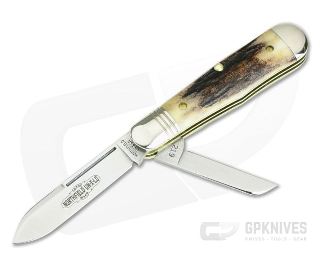 Northfield UN-X-LD #06 Pemberton Two-Blade Sambar Stag 06 - GEC-062219-SS-06