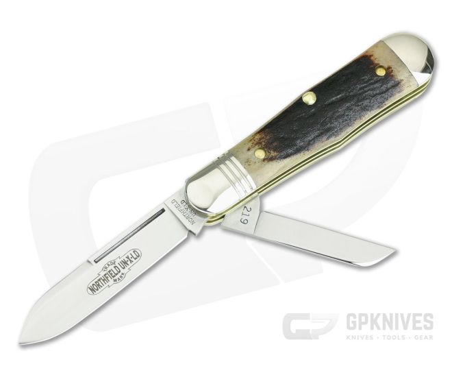Northfield UN-X-LD #06 Pemberton Two-Blade Sambar Stag 07 - GEC-062219-SS-07