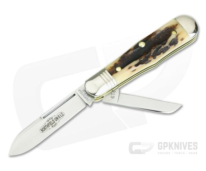 Northfield UN-X-LD #06 Pemberton Two-Blade Sambar Stag 08 - GEC-062219-SS-08