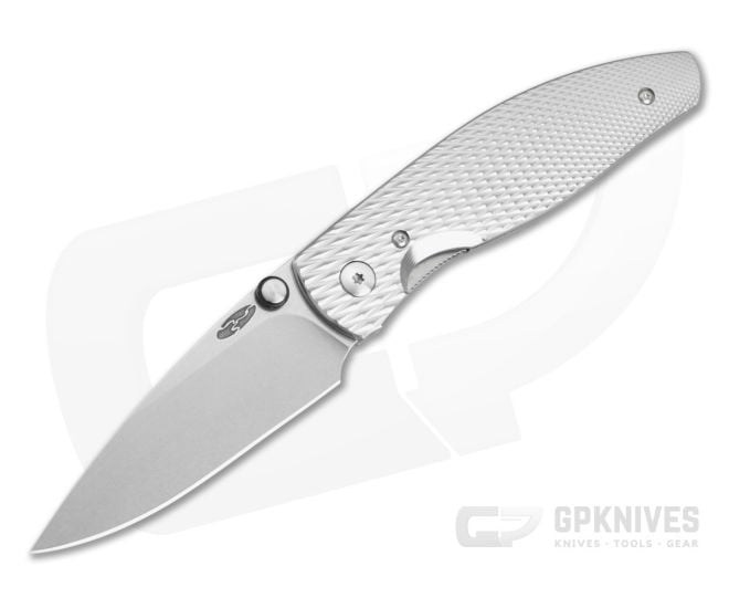 TRM Atom Lizard Skin 3D Titanium MagnaCut Liner Lock Knife (3.50" Blade) - TRM-062