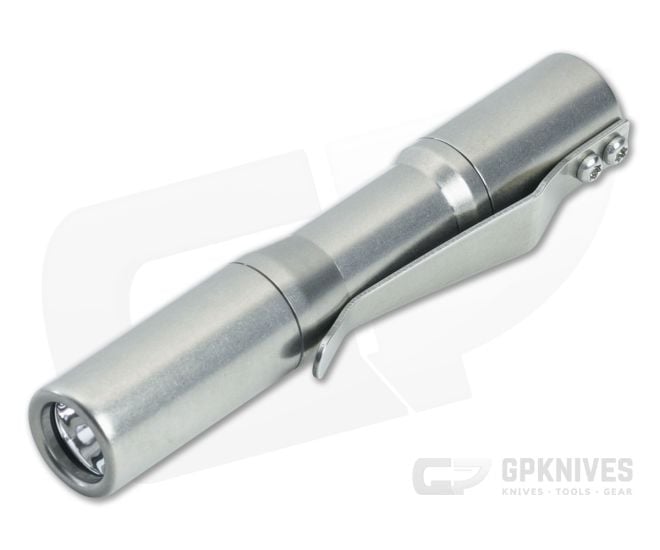 CWF Micro Click Titanium Flashlight Tumbled Finish (4500K) - CWF-063