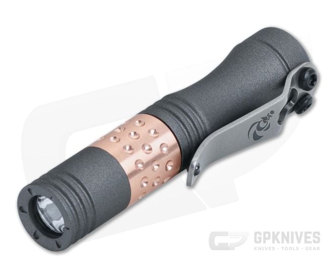 Laulima Metal Craft Hoku Flashlight Tungsten Aluminum & Copper 4500K Neutral White LED LMC-064 - LMC-064