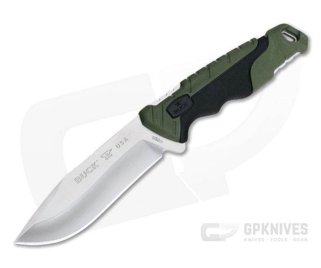 Buck Pursuit Small Drop Point Fixed Hunting Knife 658GRS - BU-0658GRS