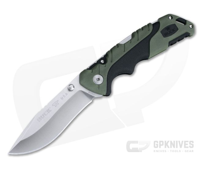 Buck Folding Pursuit Large Drop Point Hunting Knife 659GRS - BU-0659GRS
