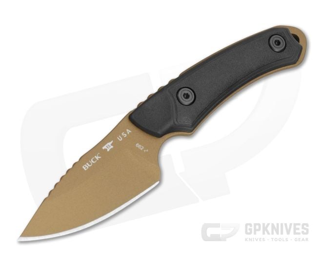 Buck 662 Alpha Scout Backcountry Bronze Fixed Blade - BU-0662BKS1