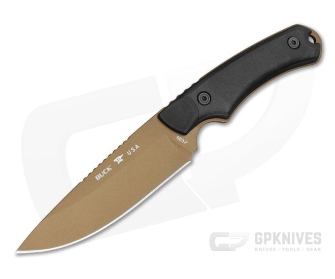 Buck 663 Alpha Guide Backcountry Bronze Fixed Blade - BU-0663BKS1