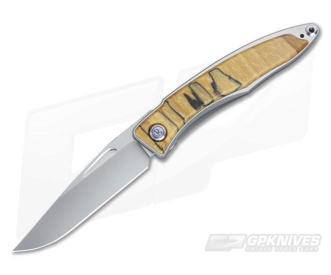Chris Reeve Mnandi Spalted Beech Wood Inlays 066 - CRK-066