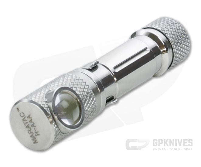 Maratac Stainless TPF Tactical Personal Flood REV 2 200 Lumen LED Flashlight - MAR-068