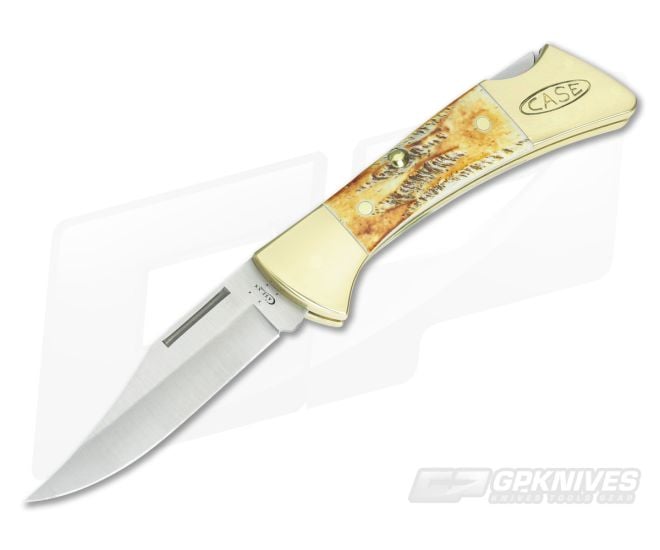 Case Mako Lockback Bone Stag Handle 06921 - CA-06921