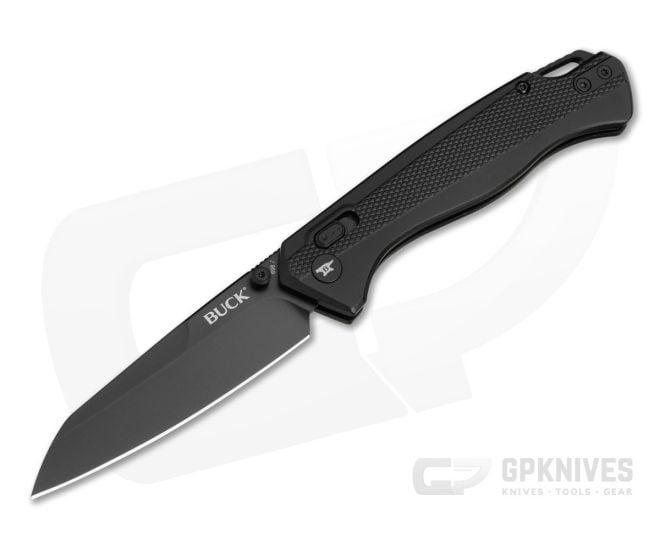 Buck 698 Ferrox - Black Aluminum - Crossbar Lock Folder