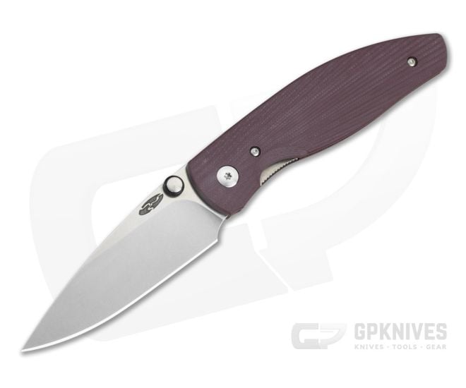 TRM Atom Popsicle Purple 3D Sunburst G10 MagnaCut Liner Lock Knife (3.50" Blade) - TRM-069