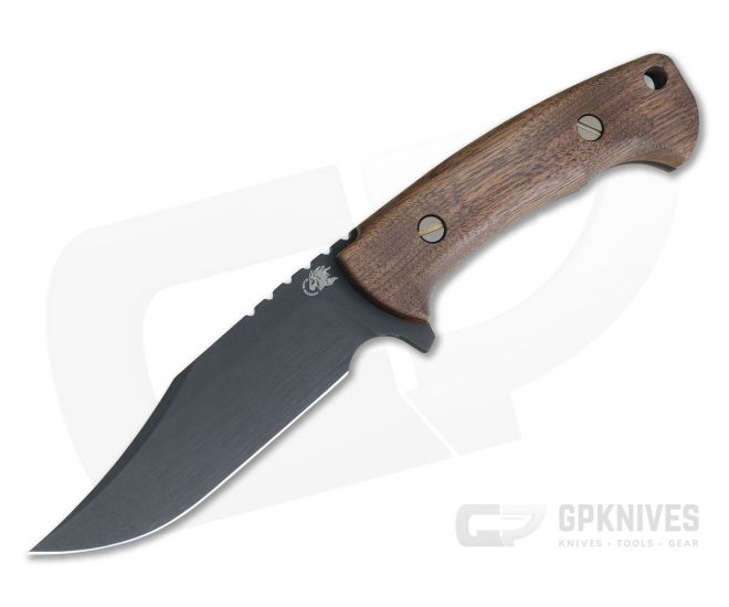 Hinderer Ranch Bowie Vintage Series Walnut Parkarized O1 Fixed Blade 0706 - HK-0706