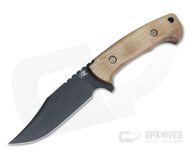 Hinderer Ranch Bowie Vintage Series Walnut Parkarized O1 Fixed Blade 0715 - HK-0715
