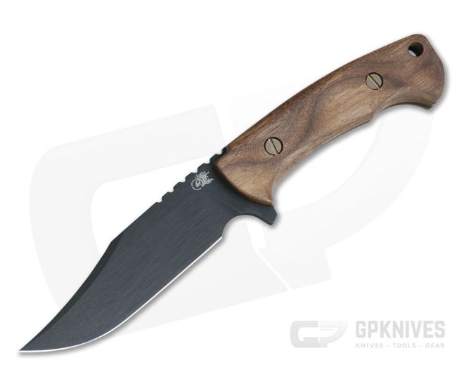 Hinderer Ranch Bowie Vintage Series Walnut Parkarized O1 Fixed Blade 0716 - HK-0716
