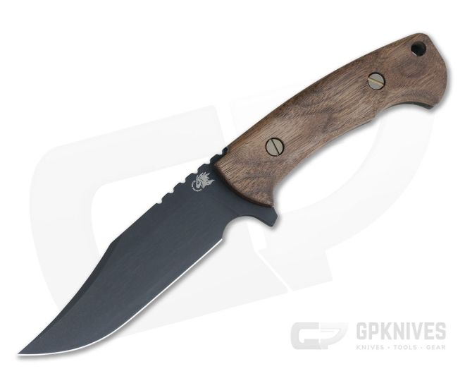 Hinderer Ranch Bowie Vintage Series Walnut Parkarized O1 Fixed Blade 0718 - HK-0718