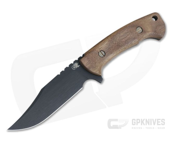 Hinderer Ranch Bowie Vintage Series Walnut Parkarized O1 Fixed Blade 0719 - HK-0719