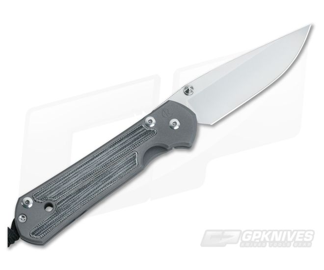 Chris Reeve Large Sebenza 21 Left Handed Micarta Inlays - CRK-L21-1145