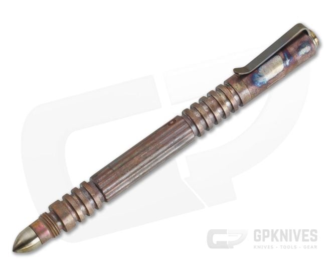 Hinderer Knives Investigator Pen Battlefield Pickup Copper - HK-0729