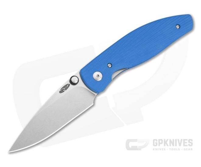 TRM Atom Royal Blue 3D Sunburst G10 MagnaCut Liner Lock Knife (3.50" Blade) - TRM-072