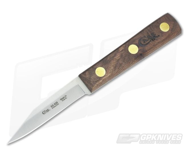 Case 3" Paring Knife Clip Point Walnut Wood Handle 07320 - CA-07320