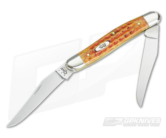 Case Harvest Orange Pocket Worn Muskrat - CA-07406