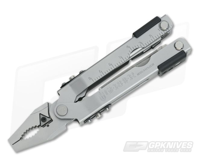 Gerber Multi-Plier 600 Bluntnose Stainless One-Hand Opening Multi-Tool 07500N - GB-07500N