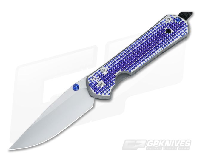 Chris Reeve Large Sebenza 21 Unique Graphic Purple - CRK-075